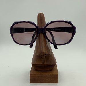 Candies Dan Purple Oversized Oval Sunglasses Frame
